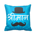 Shrimaan Personalised Cushion Cover
