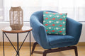 Cushion Cover Arrow Hearts Printed for Couples Valentine Gift