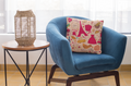 Cushion Cover Paris Love - Personalised Gift For Girlfriend