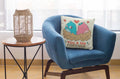 You Me Forever Birds Cushion Cover - Personalised Couple Gift