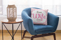 Best Wife Ever Cushion Cover for Her - Personalised Valentine Gift