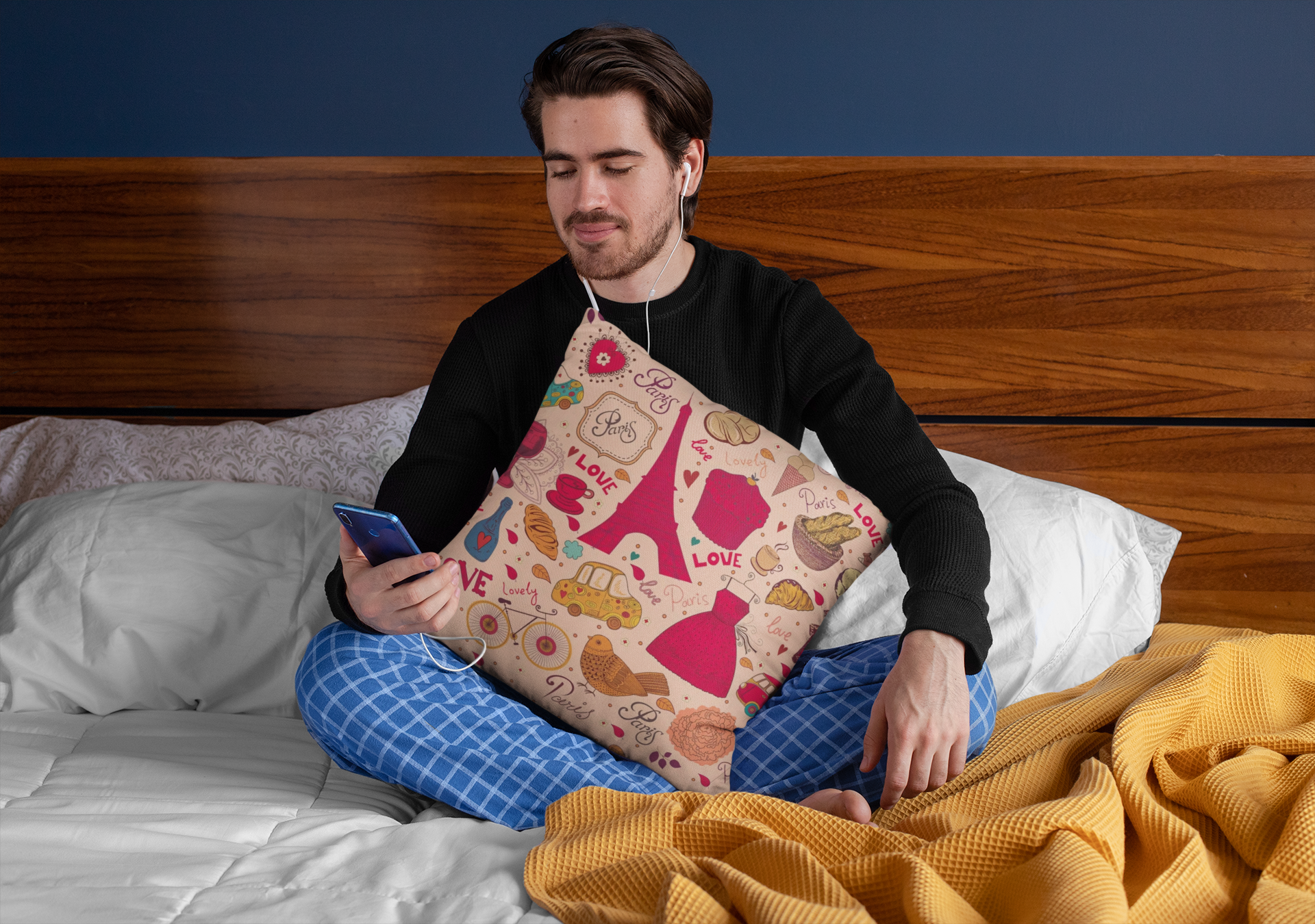 squared-pillow-mockup-featuring-a-man-sitting-over-a-bed-29023