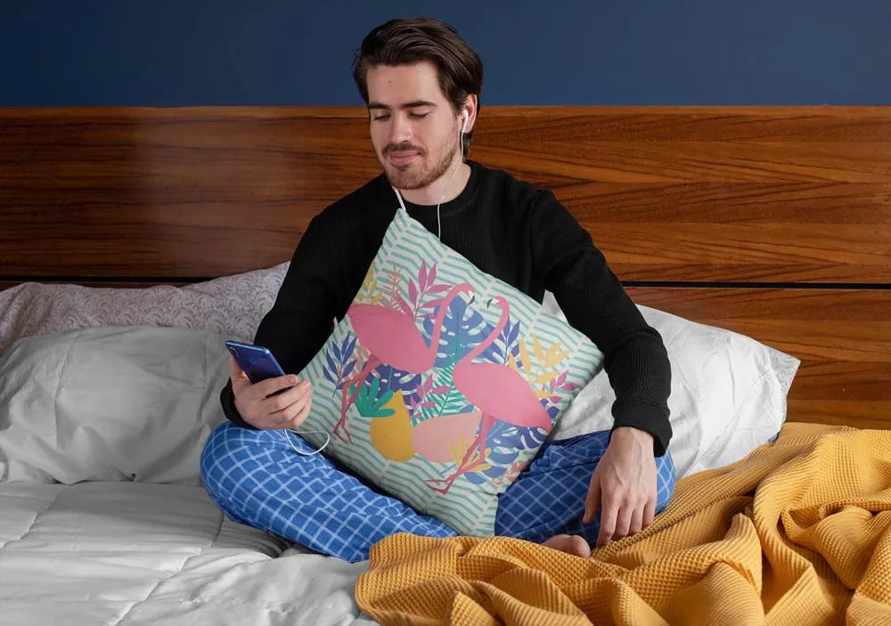 squared-pillow-mockup-featuring-a-man-sitting-over-a-bed-29023