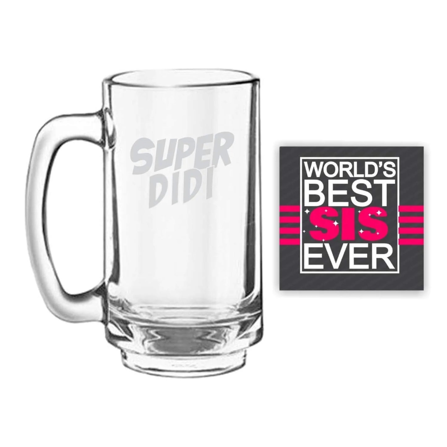 Super Didi Engraved Beer Mug
