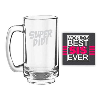 Super Didi Engraved Beer Mug