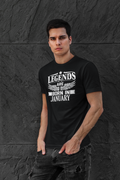 Legends Are Born In Birthday T-Shirt