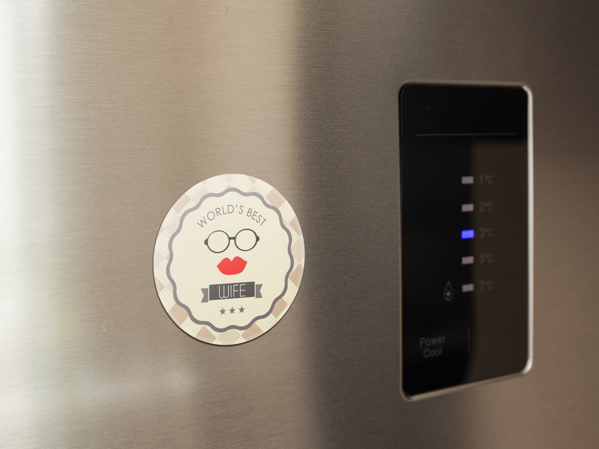 template-of-a-magnet-on-a-fridge-door-a14791