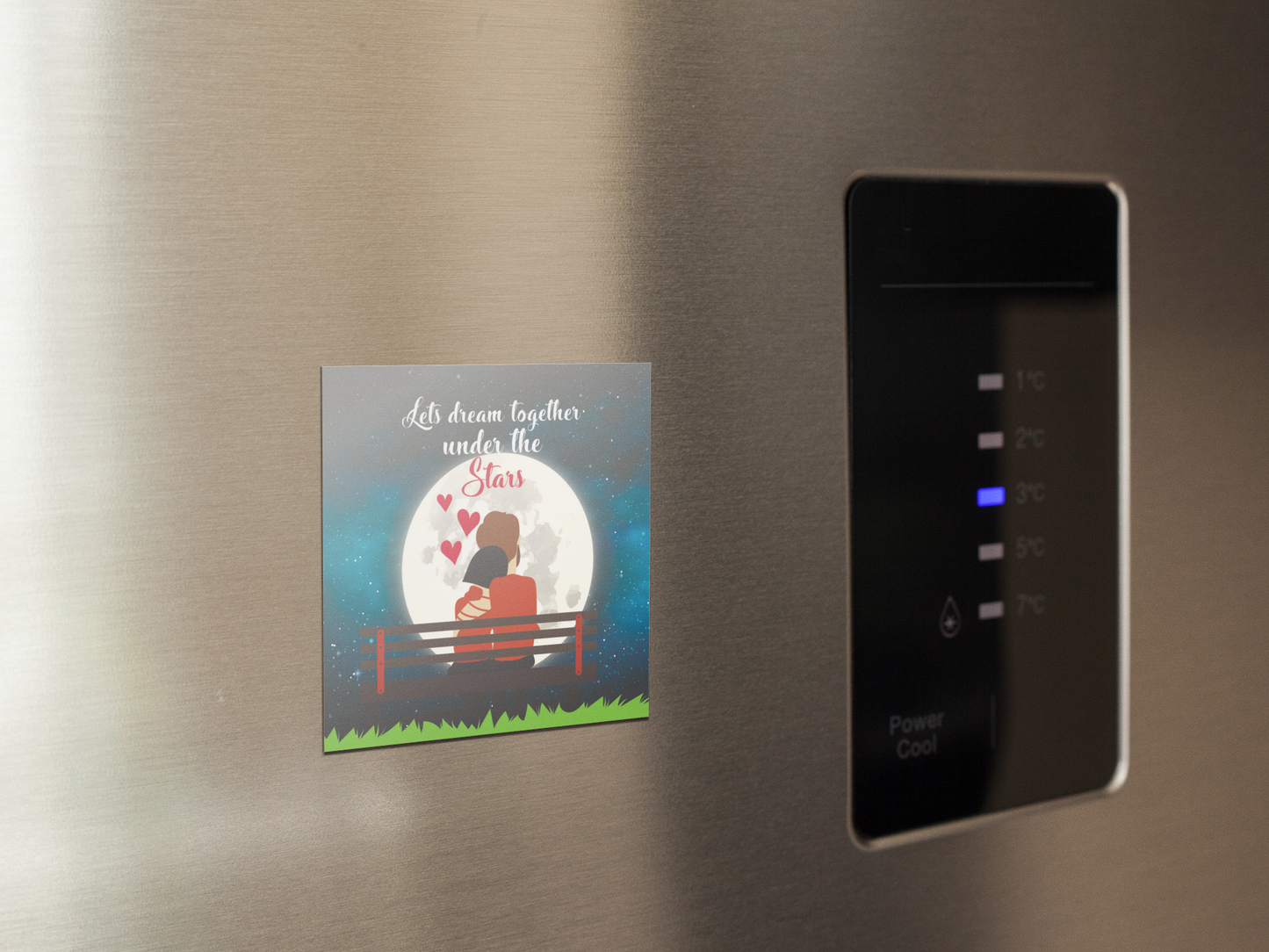 template-of-a-magnet-on-a-fridge-door-a14791