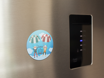 template-of-a-magnet-on-a-fridge-door-a14791