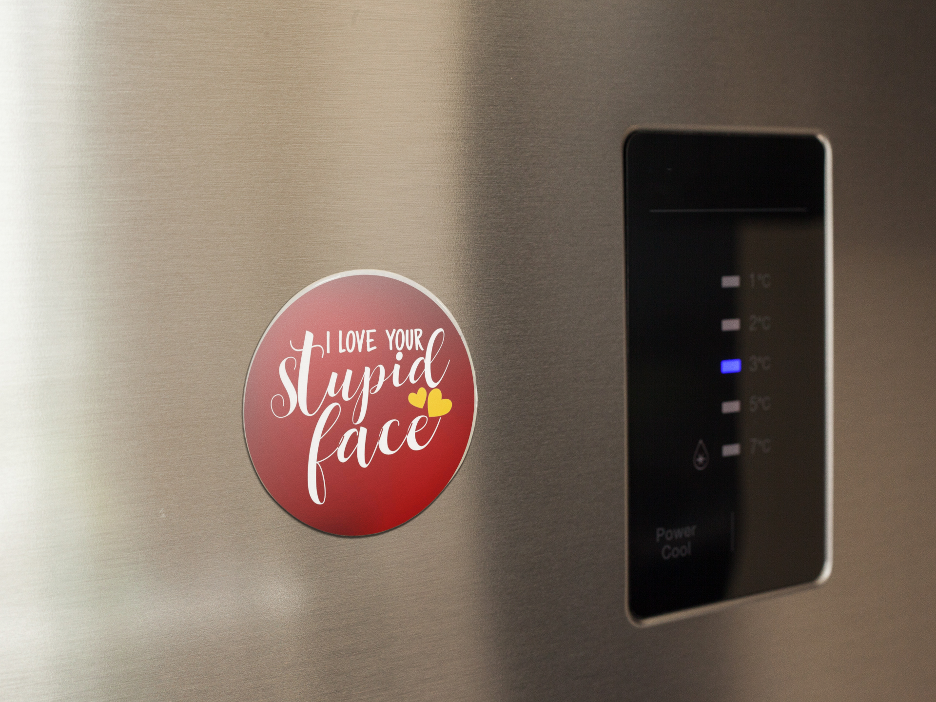 template-of-a-magnet-on-a-fridge-door-a14791