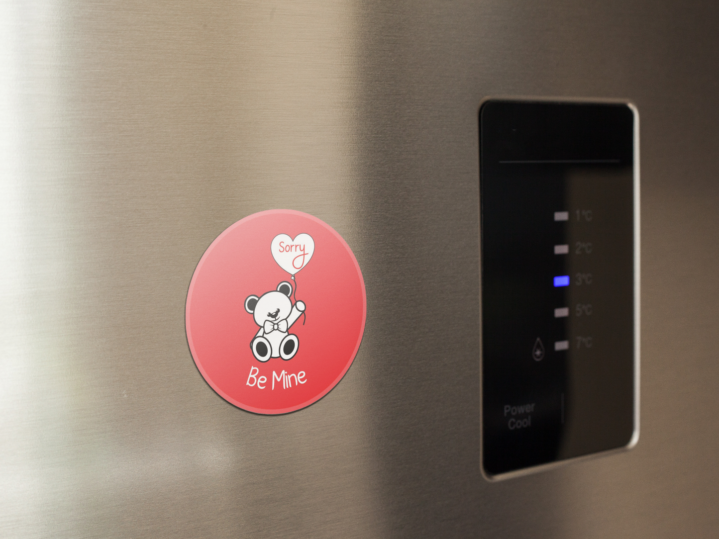 template-of-a-magnet-on-a-fridge-door-a14791