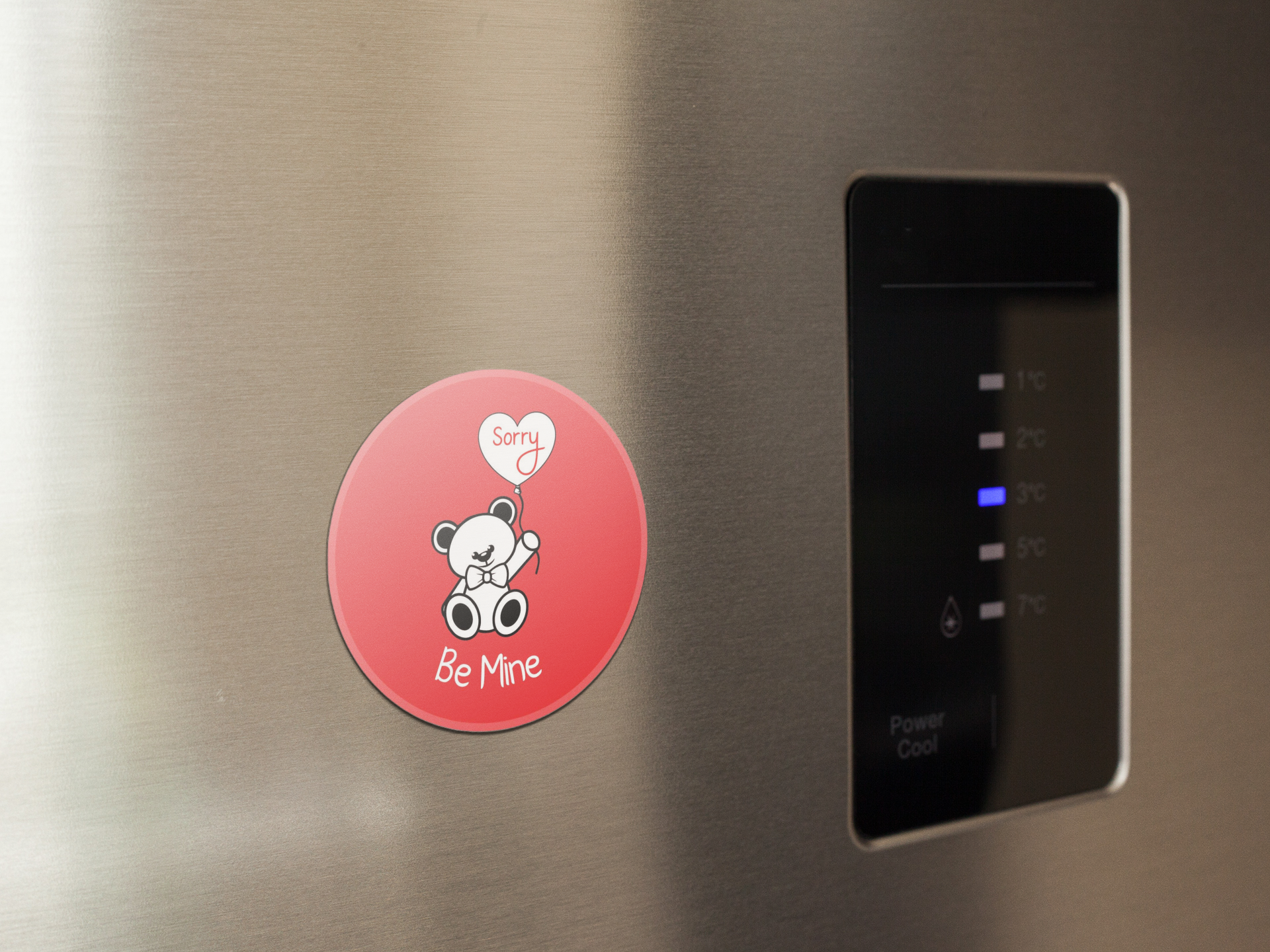 template-of-a-magnet-on-a-fridge-door-a14791