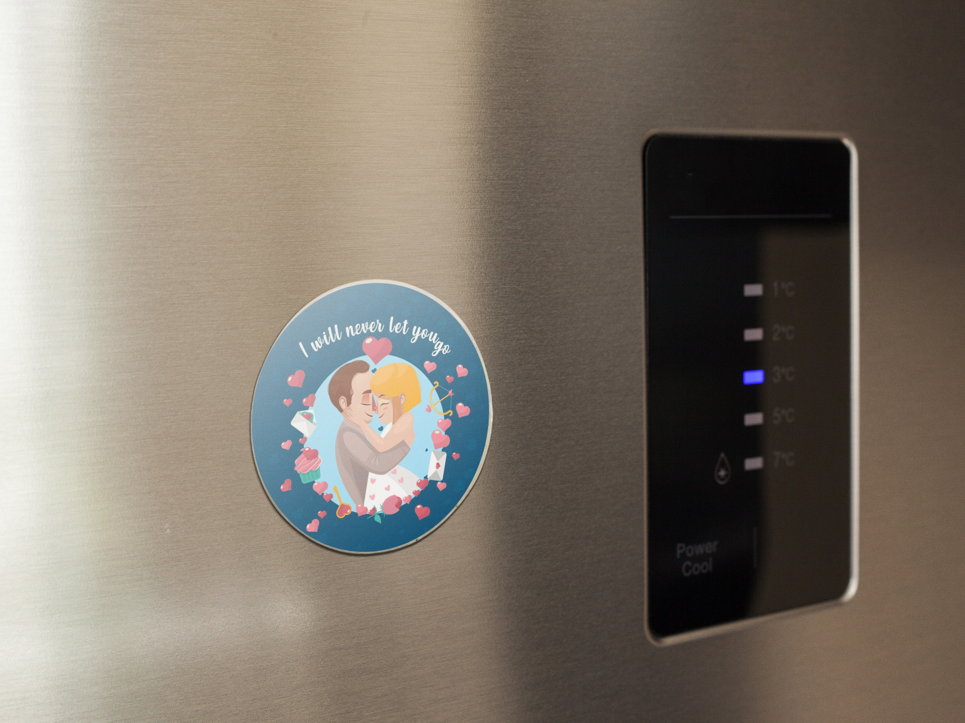 template-of-a-magnet-on-a-fridge-door-a14791