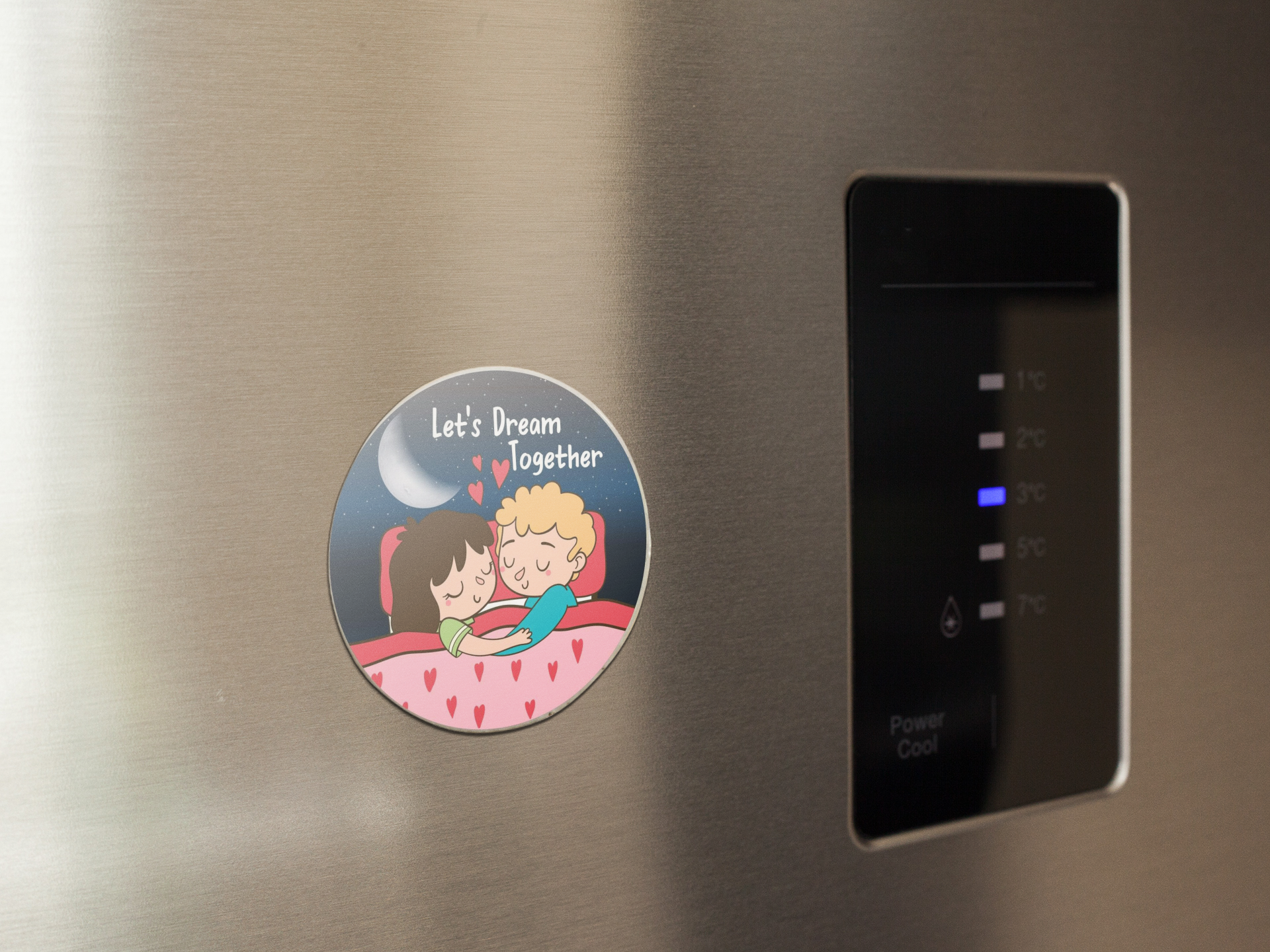 template-of-a-magnet-on-a-fridge-door-a14791
