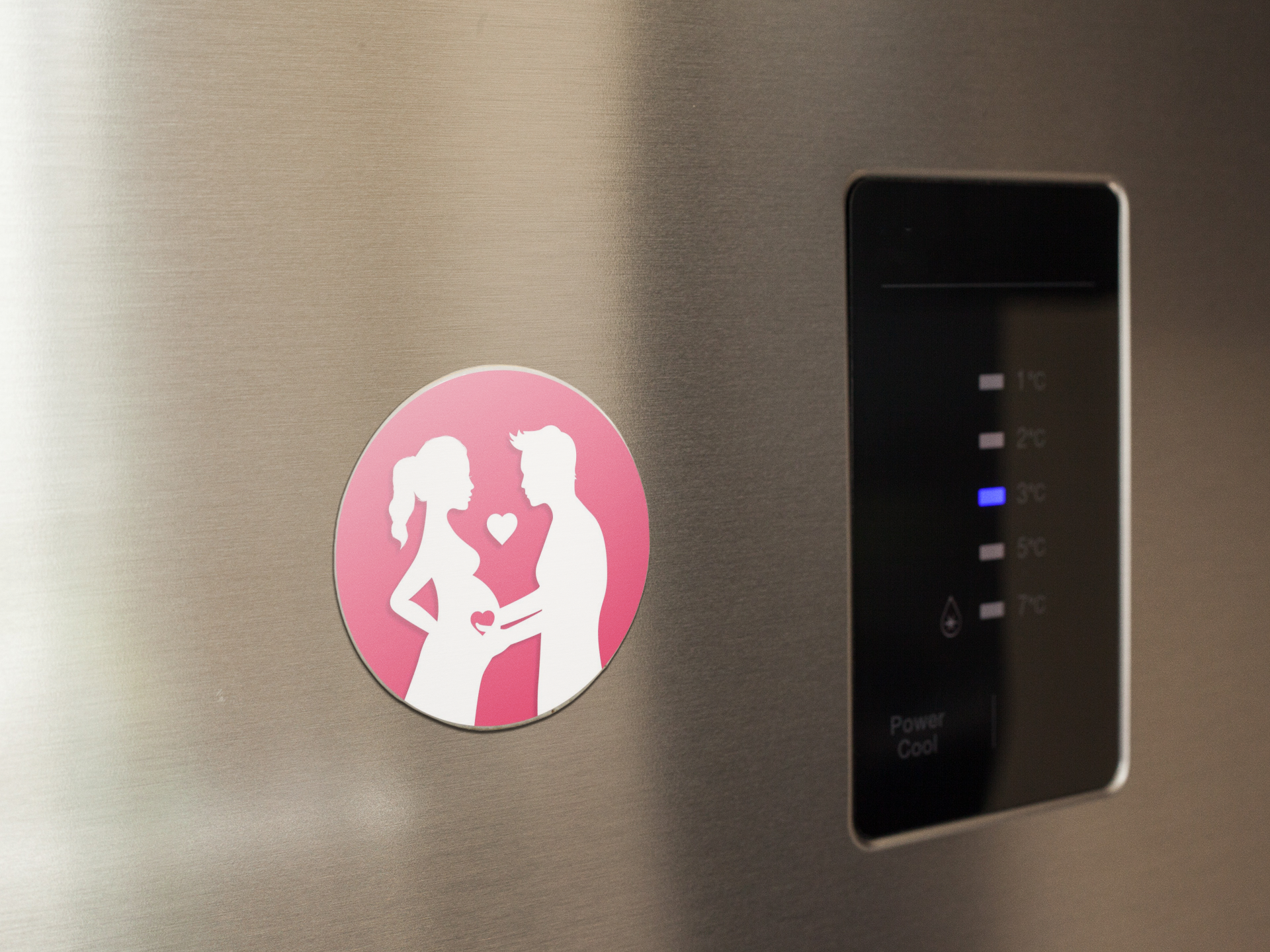 template-of-a-magnet-on-a-fridge-door-a14791