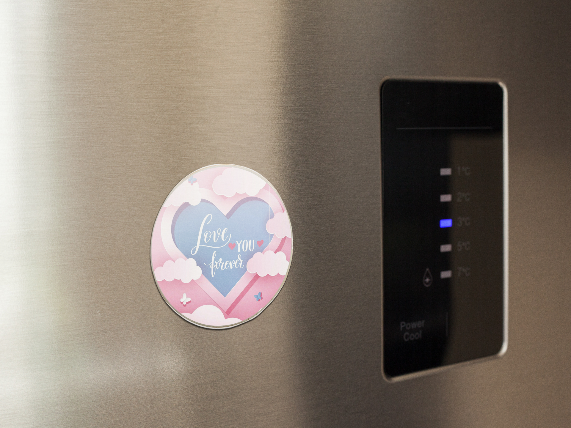 template-of-a-magnet-on-a-fridge-door-a14791