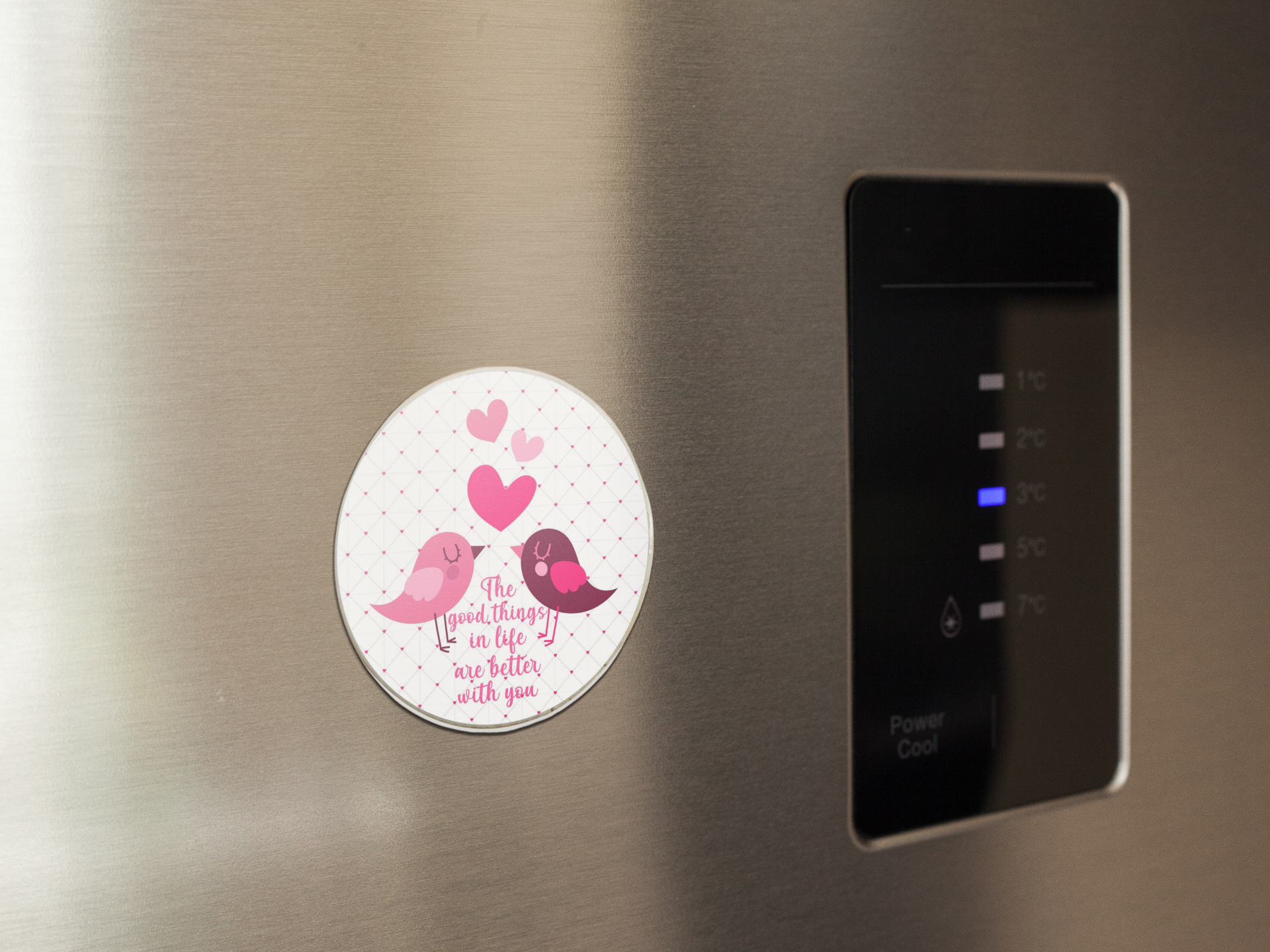 template-of-a-magnet-on-a-fridge-door-a14791