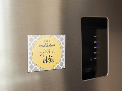 template-of-a-magnet-on-a-fridge-door-a14791