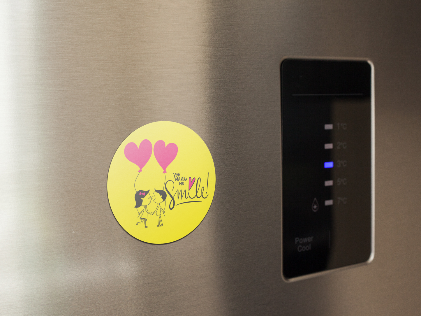 template-of-a-magnet-on-a-fridge-door-a14791