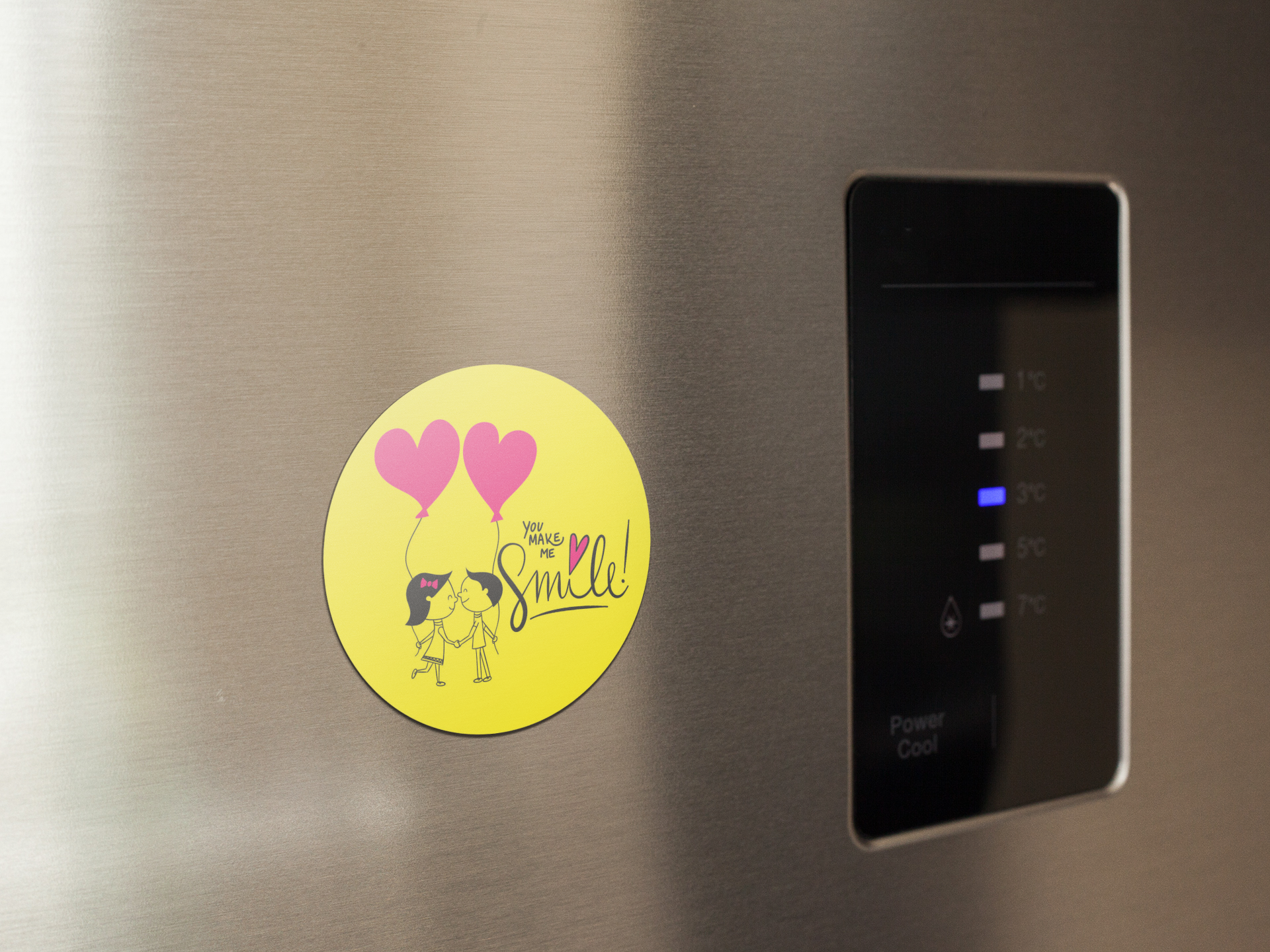 template-of-a-magnet-on-a-fridge-door-a14791