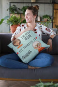 Best Moms Get Promoted to Grandma Cushion Cover
