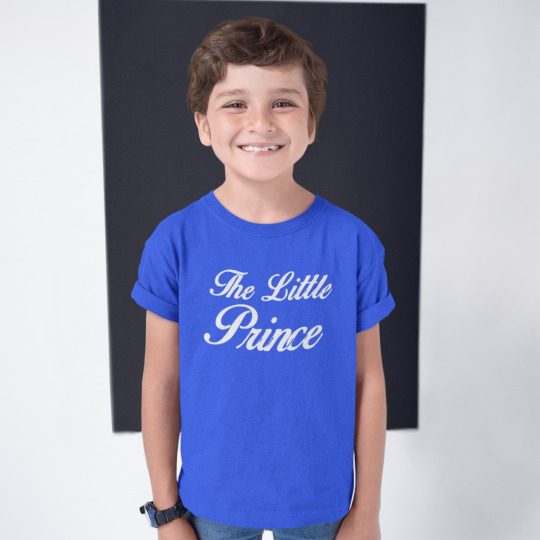 The Little Prince Boy's Printed Cotton Kids T-Shirt