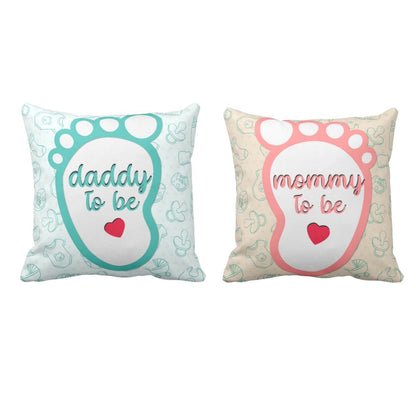To Be Mommy Daddy Cushion Cover Set of 2