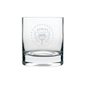 Whiskey Glass Set - World's Greatest Dad Trophy, Set of 2
