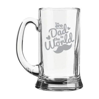 You are The Best Dad in The World Beer Mug