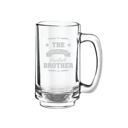 Worlds Greatest Brother Beer Mug