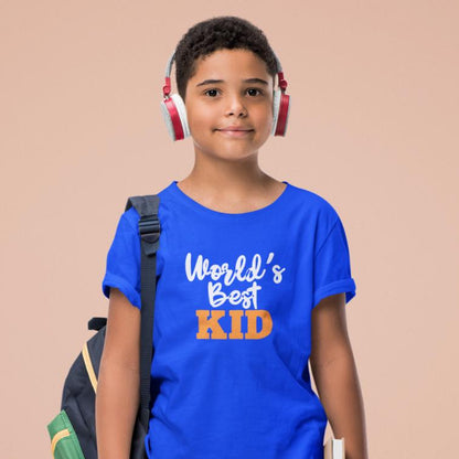 Worlds Best kid Printed T-Shirt