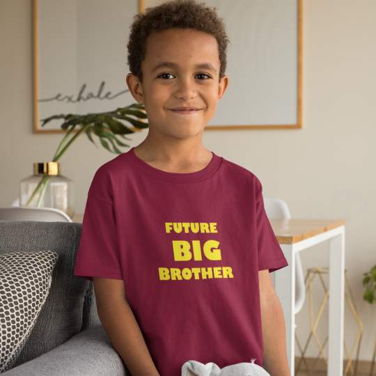 Future Big Brother Printed Cotton T-Shirt