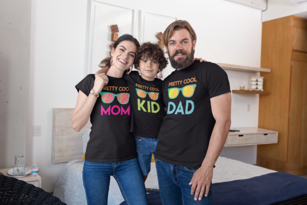 Pretty Cool Matching Family T-shirts