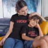 Lucky Charm Mom and Kid Family T-shirt