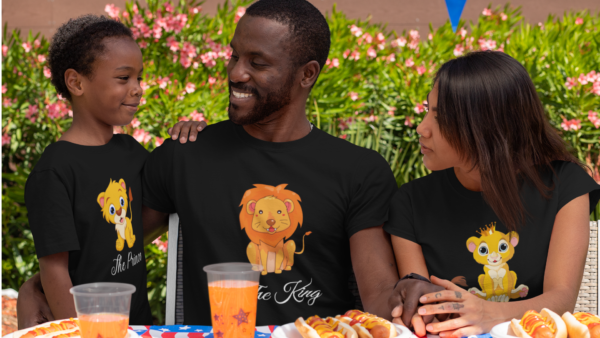 Lion King Matching Family T-Shirts