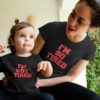 I'M So Tired Mom and Kid T-shirts