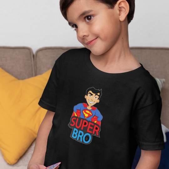Super Bro Printed Cotton T-Shirt
