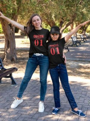 No.1 Princess Queen Mother Family T-Shirts