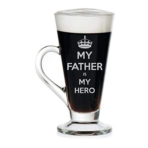 My Father My Hero Engraved Tea Cup