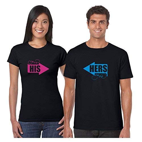 Couple T Shirts Love You Till The End His and Hers  Husband