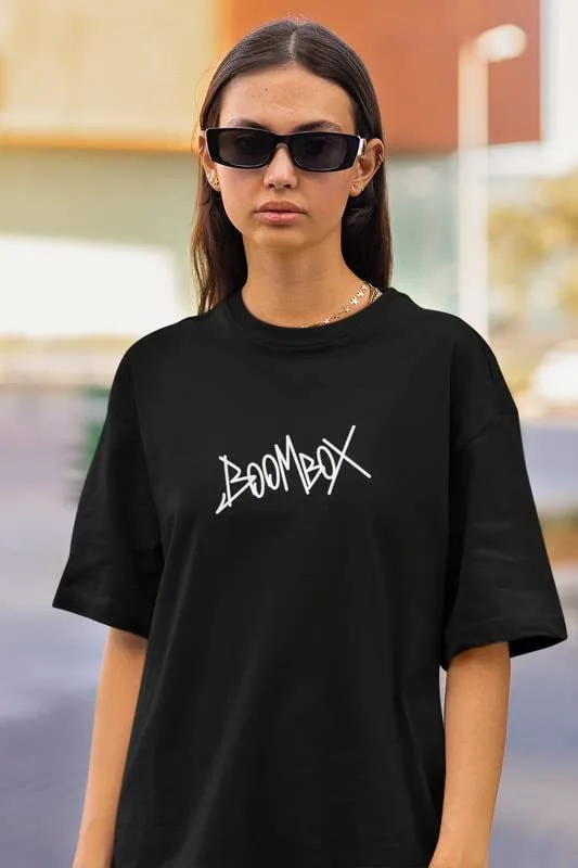 Drop Shoulder Printed T-Shirts for Women | Oversized T-Shirts for Women