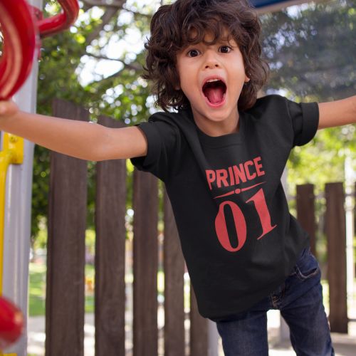 No.1 Prince & Queen Matching Family T-shirts