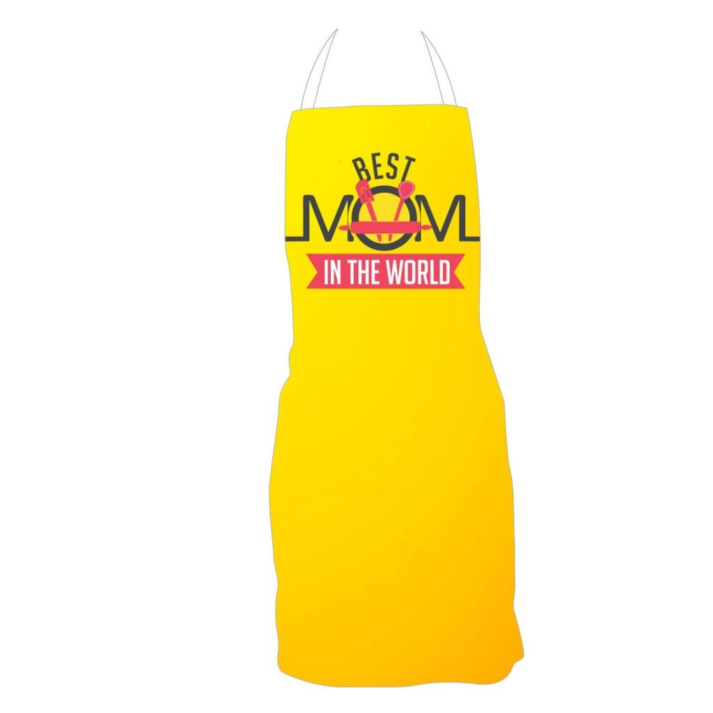 Worlds Best Mom Apron