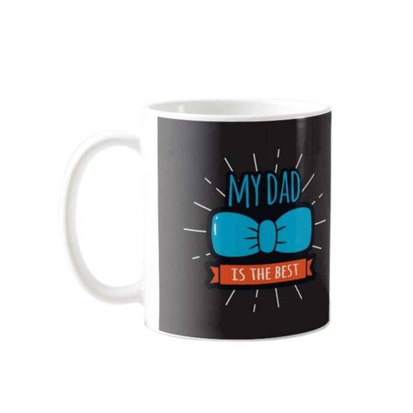 Dad is The Best Coffee Mug with Coaster, Reusable N95 Cup Mask