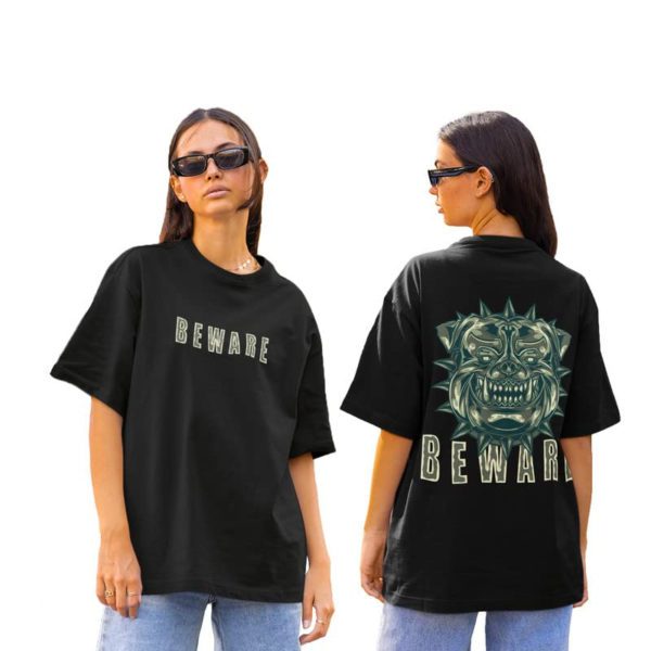 Drop Shoulder Printed T-Shirts for Women | Oversized T-Shirts for Women