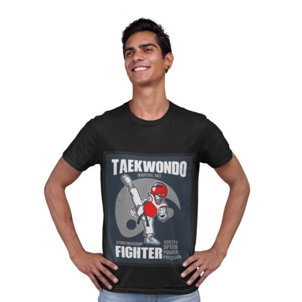 Patch T-Shirts for Men | Round Neck Regular Fit Printed Patch T-Shirts for Men