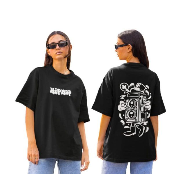 Drop Shoulder Printed T-Shirts for Women | Oversized T-Shirts for Women