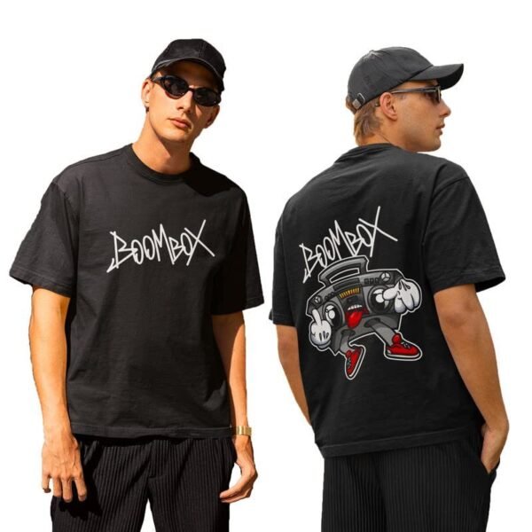 Drop Shoulder Printed T-Shirts for Men | Oversized T-Shirts for Men