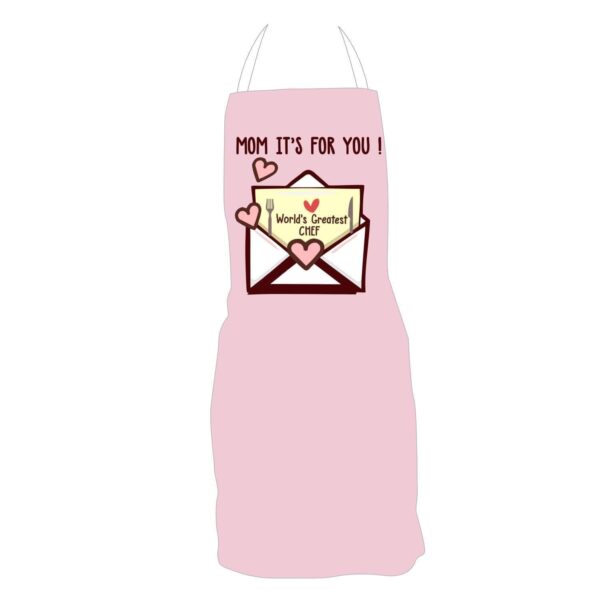 Mothers Day Gifts Apron, Set of 10 Greeting Post Card, 1 Dairy Milk Silk Chocolate (60g) Hamper set of 3 for Mom