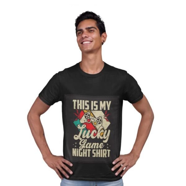 Patch T-Shirts for Men | Round Neck Regular Fit Printed Patch T-Shirts for Men